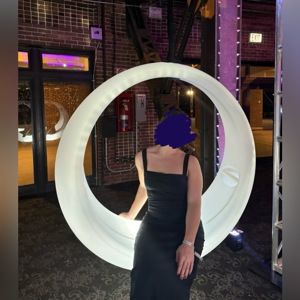 Beautiful Black Maxi Dress — Perfect for Holiday Party!!